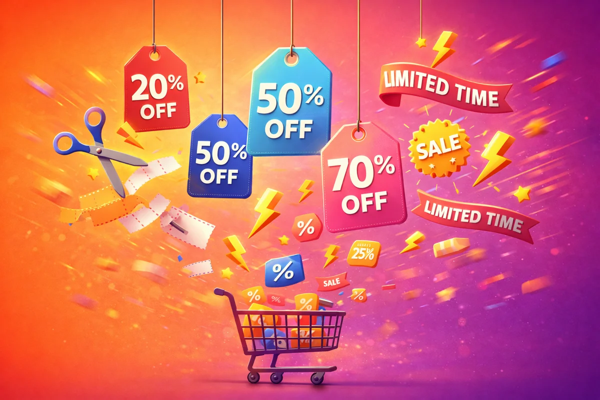 Angebotsformen auf Amazon: Blitzangebote, Coupons & mehr