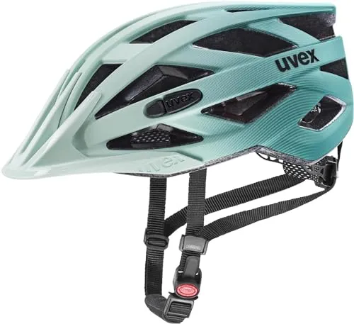 uvex i-vo cc Fahrradhelm, Jade-Teal matt, 56-60 cm
