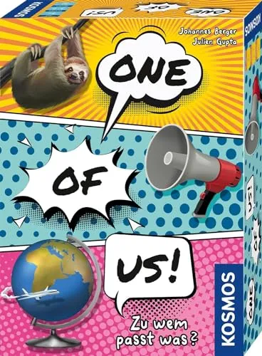 KOSMOS 683993 One of Us - Jeu de cartes amusant pour 3 à 7 personnes à partir de 8 ans - Jeu de cartes amusant - Jeu de société