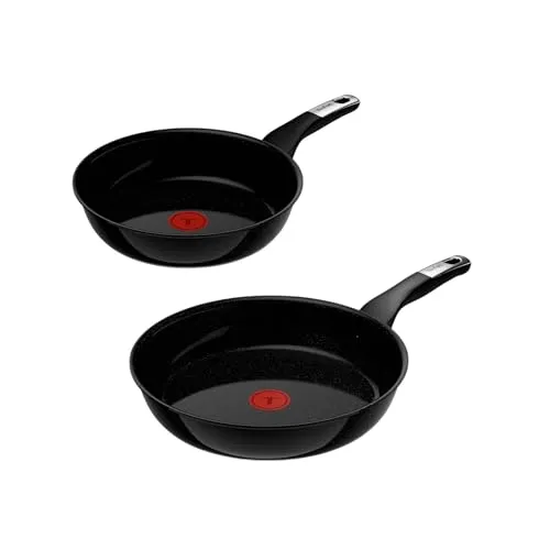 Tefal Explore On Keramik 2-tlg. Bratpfannen-Set 24/28 cm, kratzfest