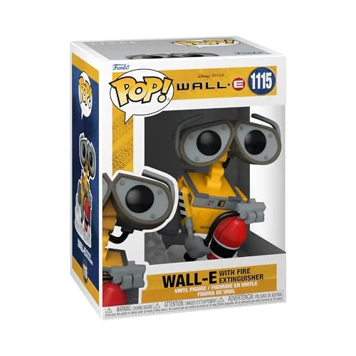 Funko POP! Disney: Wall-E - Wall-E mit Fire Extinguisher - Vinyl-Sammelfigur - Geschenkidee - Offizielle Handelswaren - Spielzeug Für Kinder und Erwachsene - Movies Fans