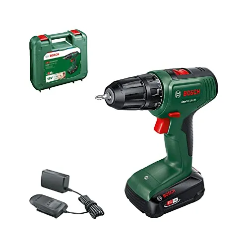 Bosch Avvitatore a batteria EasyDrill 18V-38 (1 batteria 2,0 Ah, sistema 18 volt, in valigetta)