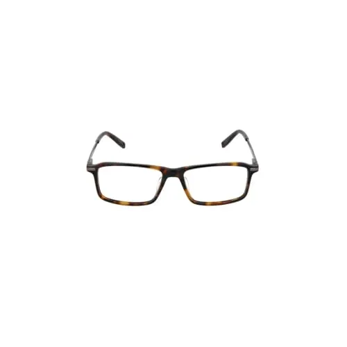 FILA Quadratisch Edelstahl Brillen in Shiny Havana für Herren, Brille mit Sehstärke, optional mit Sonnenbrillen tönung oder Blaulichtfilter (Modell VFI532)