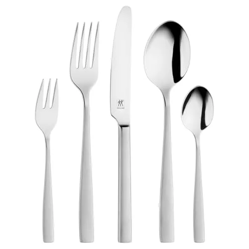 ZWILLING Roseland Besteck Set, 12 Personen, Rostfreier Edelstahl, Mattiert