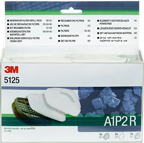 Filtro per polveri 3M™ 5125, A1P2R.