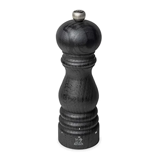 PEUGEOT - Pfeffermühle Paris u‘Select 18 cm - 6 voreingestellte Mahlgrade - Aus PEFC-zertifiziertem Holz - Graphite