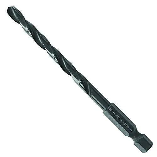 BOSCH BL2140IM 13/64 Zoll x 3-5/8 Zoll Schlagfester Schwarzoxid-Bohrer