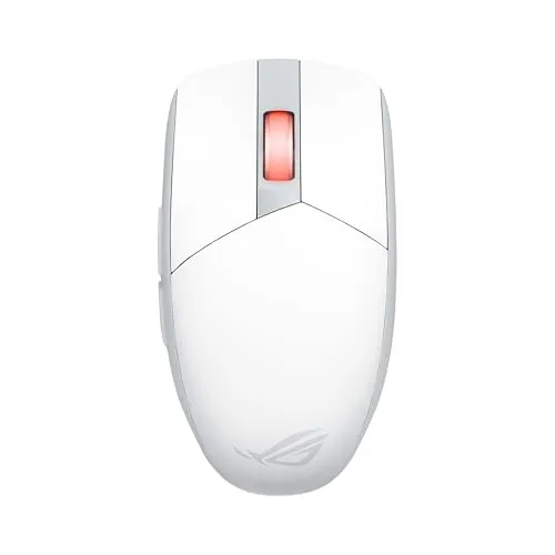 ASUS ROG Strix Impact III Wireless White Gaming-Maus