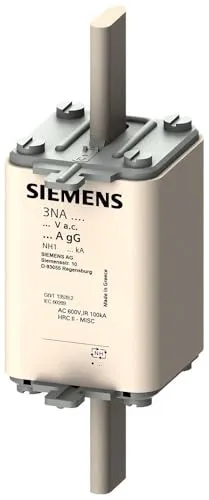 Siemens Sicherungseinsatz NH1, 690 / 440V ac/dc / 250A IEC 60269, Packung a 3 Stück