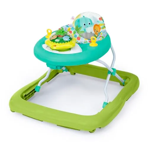 Bright Starts, Girello Wanderlights con 2 Modalità di Gioco, Giocattolo Rotante Luminoso, 10+ Melodie e Suoni, 6+ Mesi, Unisex