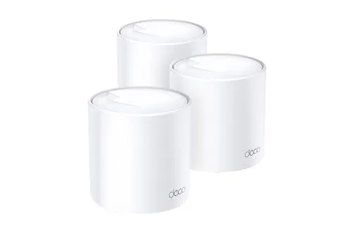 TP-Link Deco Mesh WiFi 6, Jusqu’à 5,4 Gbit/s, Pack de 3, Deco X60