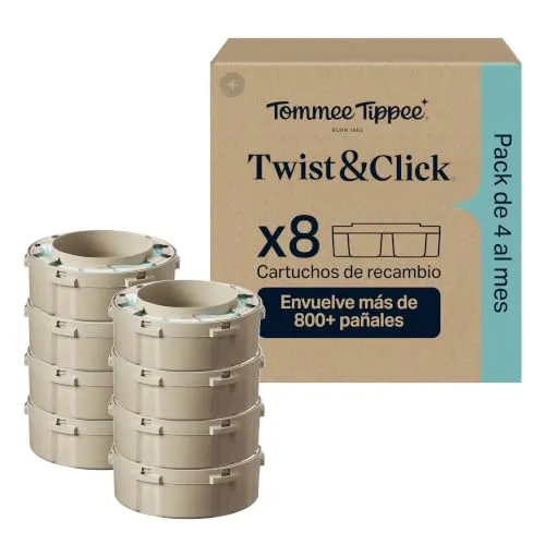 Tommee Tippee Cartuchos de recambio para contenedor de pañales Twist &