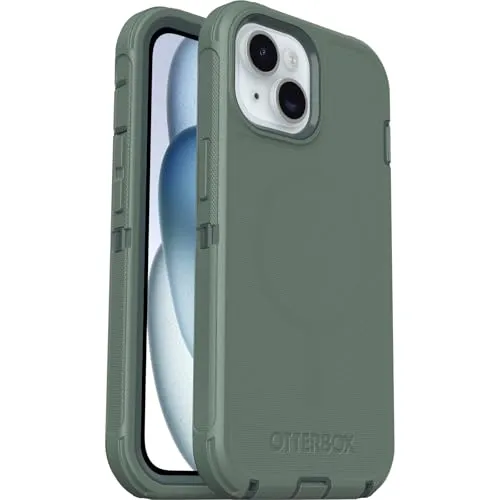 OtterBox Cover Defender MagSafe per iPhone 17e/16e/15/14/13, Verde