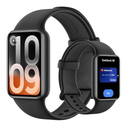 XIAOMI Smart Band 10 Pro NFC, Fitness-Armband, Schwarz