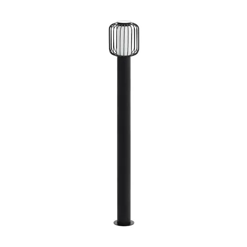 Eglo Lampadaire extérieur Ravello, lampe sur pied 1 flamme, acier galvanisé