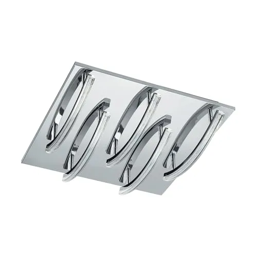 EGLO LED Deckenleuchte Pertini,5 flammige Deckenlampe