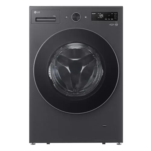 LG F0WNT162B Waschmaschine (16 kg, Energieklasse A, 1.000 U/Min.) mit AI Wash, TurboWash 360, Inverter Direct Drive, große Kapazität, Schwarz