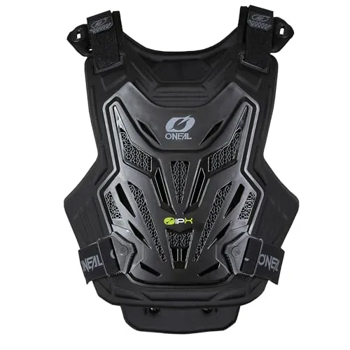 O'NEAL Split Brustschutz: Leichter und anpassbarer MX/Mountainbike-Schutz mit Halskrausenkompatibilität, optimaler Belüftung und vielseitigen Schutzoptionen