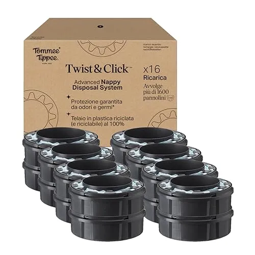 Tommee Tippee Ricariche originali per mangiapannolini Twist & Click