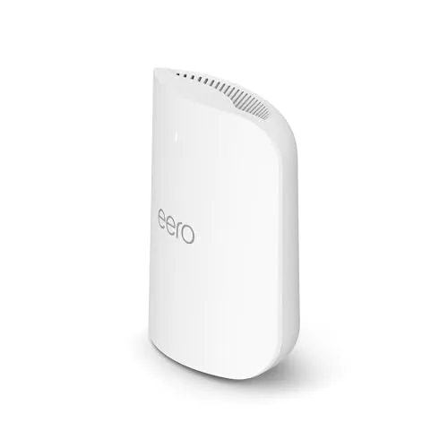 Router Wi-Fi 7 mesh tri-band Amazon eero Pro 7 (modello più recente) - Supporta connessioni Internet fino a 5 Gbps, copertura fino a 190 m², confezione da 1
