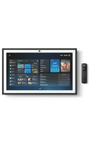 Amazon Echo Show 21 (neueste generation) | Beeindruckendes 21-Zoll-Smart-Display mit integriertem Fire TV, kraftvollem Klang, immersivem HD-Streaming, mit Alexa+ Early Access