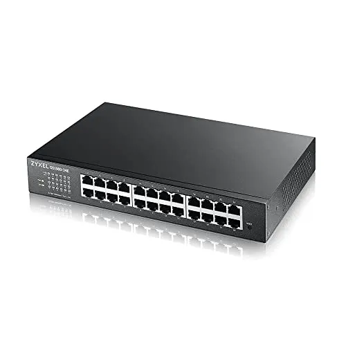 Zyxel Netzwerk Switch 24 Port | Smart Managed Gigabit | GS1900-24E