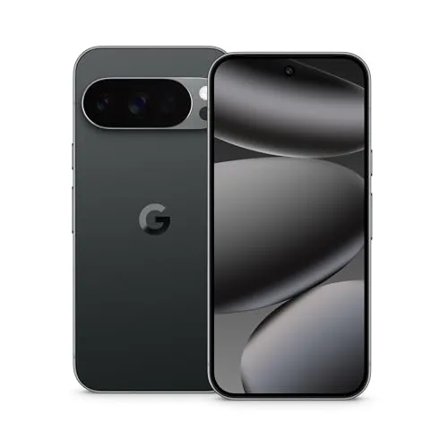 Google Pixel 10 Pro - Smartphone Android Libre con Gemini, Sistema de cámara Trasera Triple, batería de más de 24 Horas y Pantalla Super Actua de 6,3" - Obsidiana, 128GB