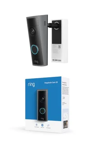 Ring Peephole Camera 2K (última gen.), puerta de 32,5-60 mm de grosor, videotimbre inalámbrico con instalación por cuenta propia y fácil para inquilinos, sustituye la mirilla actual, zoom 6x