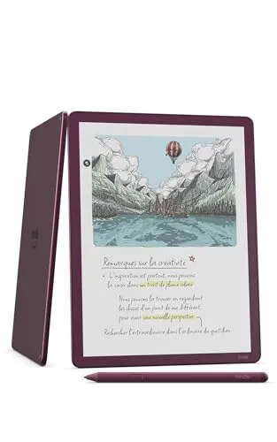 Amazon Kindle Scribe Colorsoft 64 Go (nouvelle génération) : écran couleur 11" effet papier avec éclairage avant ; fin, léger, puissant ; écrivez dans le carnet, les documents et les livres (figue)