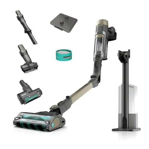 Shark PowerDetect Clean & Empty Akku-Staubsauger mit Absaugstation, Gold