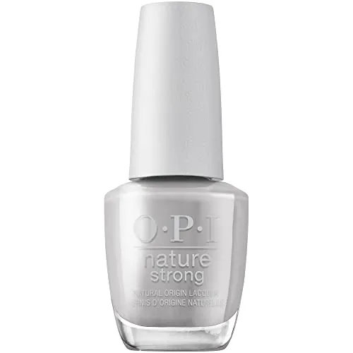 OPI Nature Strong Dawn of A New Gray - Smalto per Unghie Vegano* Grigio Caldo - Durata Fino A 7 Giorni - Brillantezza intensa- 15 ml
