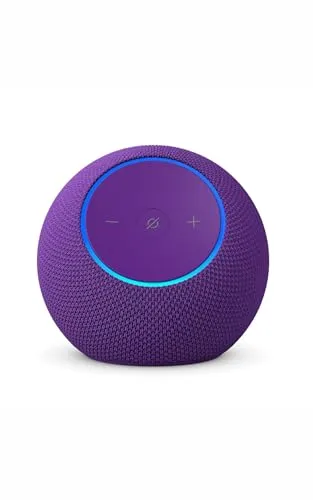 Amazon Echo Dot Max (ultimo modello) - Altoparlante Alexa con audio avvolgente, Hub Casa Intelligente integrato, Ametista, con Accesso Anticipato ad Alexa+