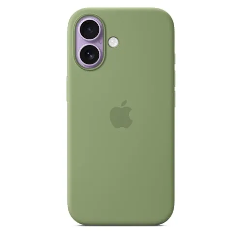 Apple iPhone 17 Silikon Case mit MagSafe - Hellmoosgrün ​​​​​​​