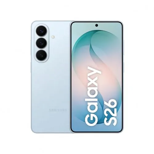 Samsung Galaxy S26 AI Smartphone mit Galaxy AI, Ohne Vertrag, Handy mit Android, 12 GB RAM, 256 GB Speicher, AP Prozessor, 50 MP, Sky Blue, 3 Jahre Herstellergarantie [Exklusiv auf Amazon]