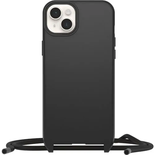 Otterbox Funda React Necklace MagSafe para iPhone 14 Plus, Negro