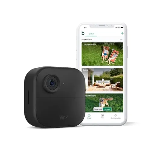 Blink Outdoor 4 | cámara de seguridad inteligente HD sin cables, 2 años de autonomía, detección de movimiento optimizada, compatible con Alexa | solo cámara adicional | IP65