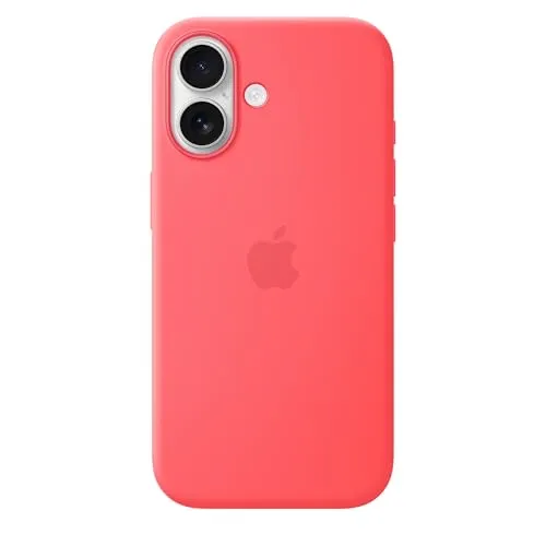 Apple iPhone 17 Silikon Case mit MagSafe - Guavepink 