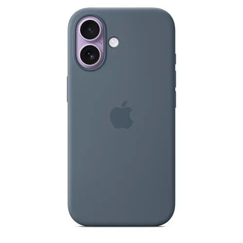 Apple iPhone 17 Silikon Case mit MagSafe - Maritimblau 