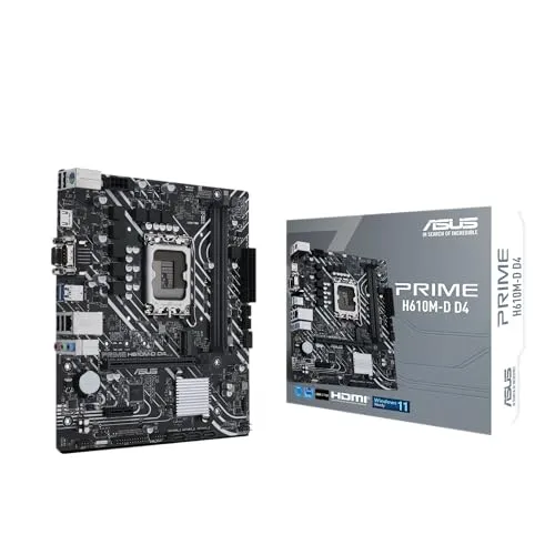 ASUS Prime H610M-D D4 Gaming Mainboard Sockel Intel LGA 1700