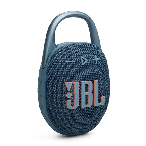 JBL Clip 5 - Ultra-Portable, Waterproof and Dustproof Bluetooth Speaker, Integrated Carabiner, Up to 12 Hours of Play, Made i