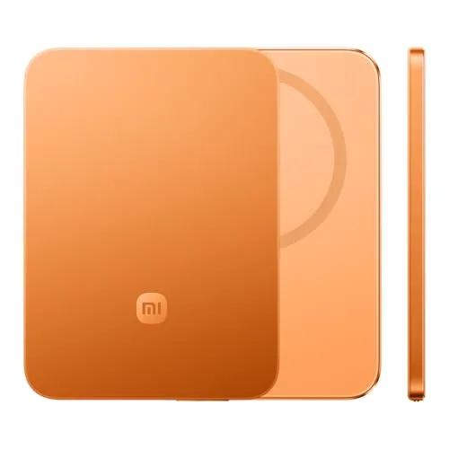 Xiaomi Ultrathin Magnetic Power Bank 5000mAh, 15W MagSafe, GL Orange