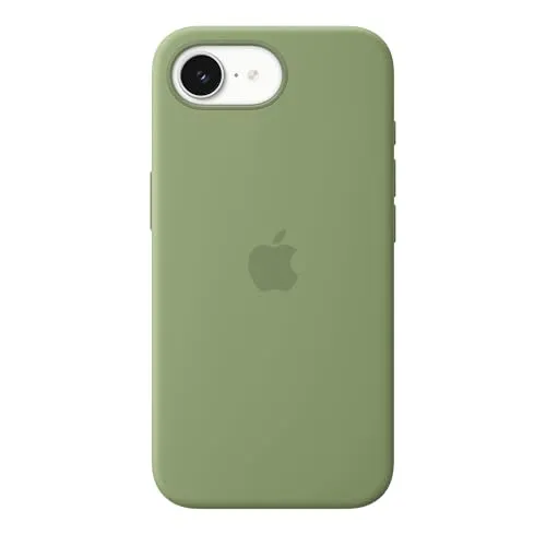 Apple iPhone 17e Silikon Case mit MagSafe – Hellmoosgrün ​​​​​​​