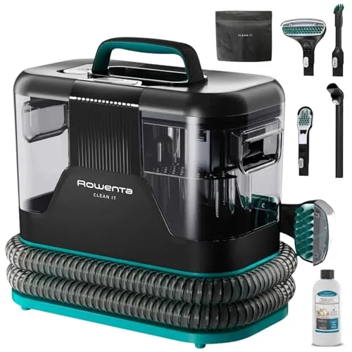 Rowenta Clean It, Aspiradora tapicerías 750 W, 6 Acc, Hasta 13,5 kPa