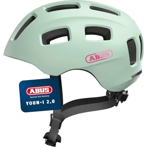 ABUS Fahrradhelm Youn-I 2.0, Mint, Größe M
