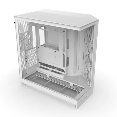 NZXT H9 Flow - Dual-Kammer ATX PC-Gehäuse - Weiß