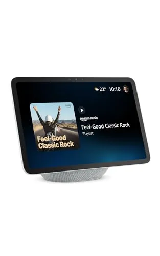 Amazon Echo Show 11 (neueste Generation) – Brillantes 11-Zoll-Display in Full-HD-Auflösung mit größerer Bildschirmfläche und 3D-Audio, Weiß, mit Alexa+ Early Access