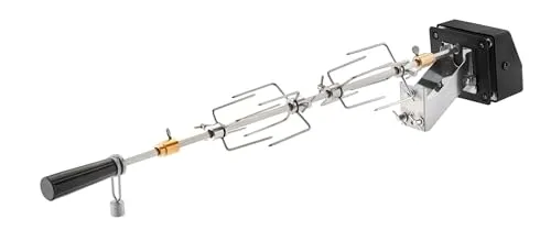 RÖSLE Premium-Drehspieß für BBQ-Stationen Videro G2/G3, Magnum G3