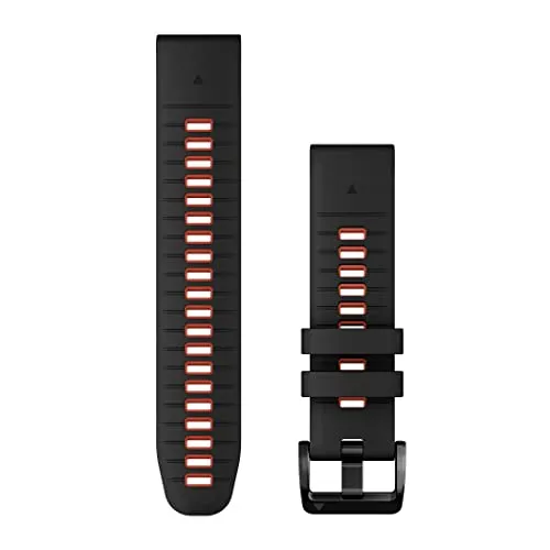 Garmin Quickfit-Armband 22mm, passend für ausgewählte Modelle der fenix-, epix-, Instinct-, Forerunner-, Approach-, Descent-, D2-,Quatix- und Marq-Serien, Original Zubehör