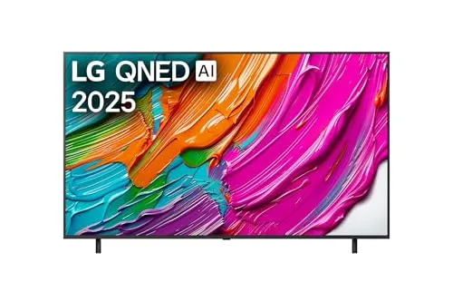 LG QNED AI 2025 TV | 65QNED8E | 65 Zoll (165 cm) | 4K UHD | HDR10 | webOS 25 | Telekommade AI Magic Remote | Alexa, Google Assistant | Netflix Disney+ C+ Prime Video | AirPlay 2 | Brillante