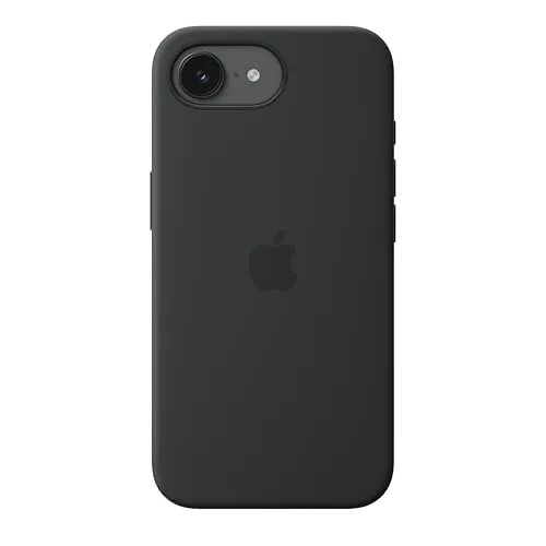 Apple iPhone 17e Silikon Case mit MagSafe – Schwarz ​​​​​​​